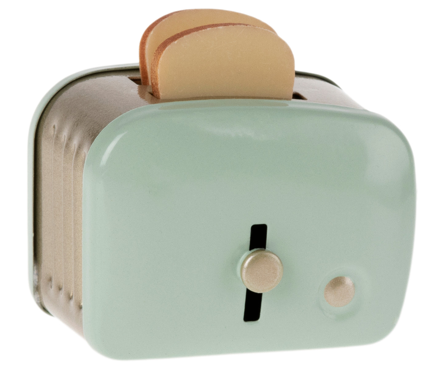 Miniature toaster & bread - Mint