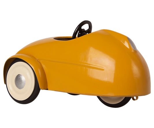 Mouse car w. garage - Yellow - LAST ONE!
